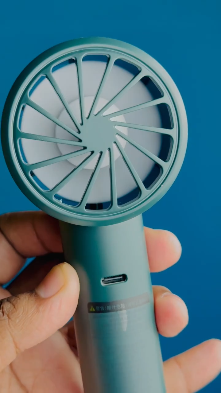 Xiaomi AISOLOVE F01 Handheld Turbo Fan (2000mAh Battery) - Green Color