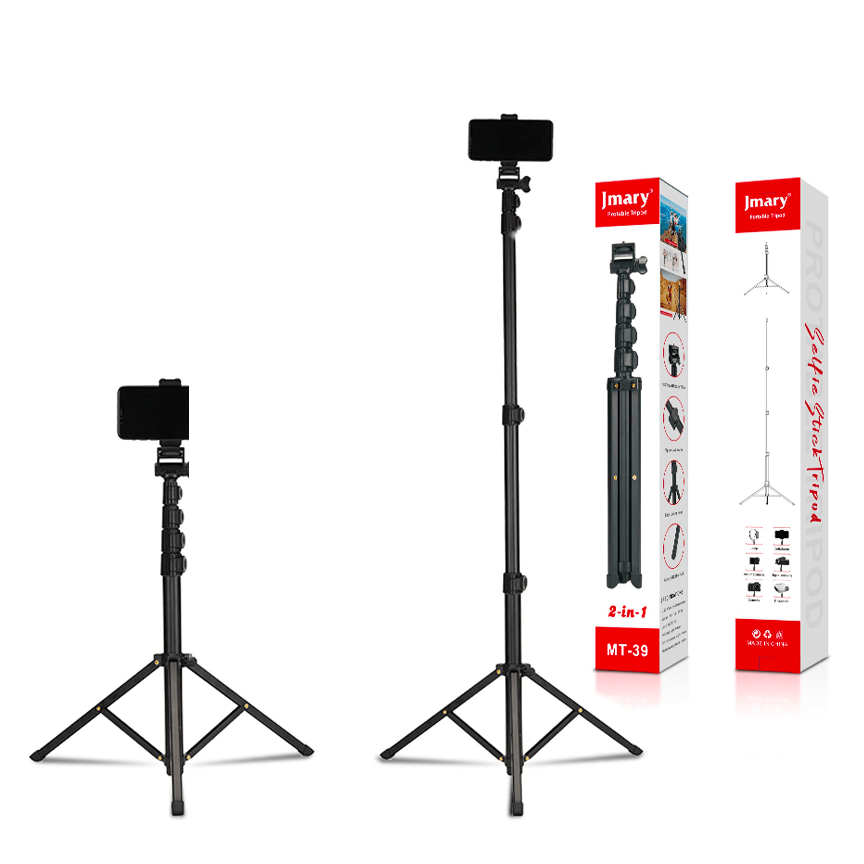 Jmary MT39 Tripod - Heavy Duty and Adjustable Tripod
